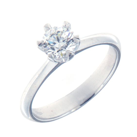 Anello Fanton Gioielli Donna SOLITARI in Oro Diamante 0.90 Ct ANOR-157-52 - ANOR-157-52